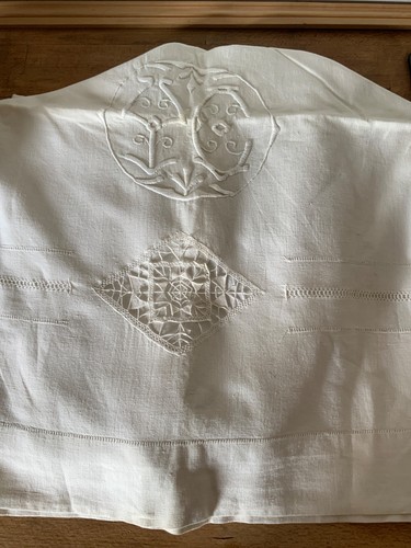Draps anciens monogramme - anciens,