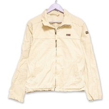 Veste Napapijri Légère Beige Avec Zip - Taille M Homme