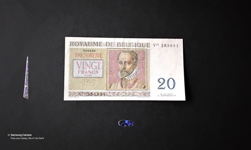 Billet banque 20fr - &,