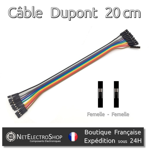 10x cables dupont - 10x,