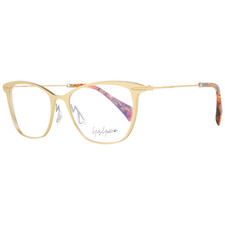 Yohji Yamamoto Montures Femmes Métal Doré Papillon YY3030 464 53mm