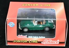 MGB Cabrio Softop British Racing Green 1:72 Diecast Schuco Junior Line in box