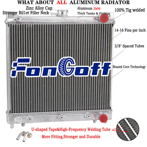 Rangées aluminium radiateur - 3,