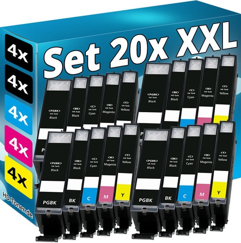 20x encre cartouches avec - 20x,