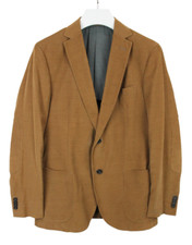 Z Zegna Blazer Homme ( Ue ) 50 Simple Boutonnière Cran Revers Demi Doublé