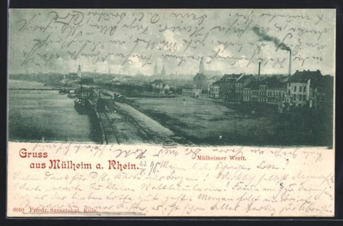 Mülheim rhein chantier - a., rhein,