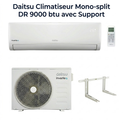 Climatiseur daitsu 9000 - 9000, btu