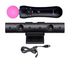 Sony PlayStation 4 PS4 VR PS Move Motion  Controller & Camera Bundle