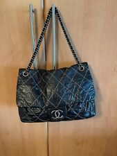 CHANEL SAC CLASS RABAT Black Classic Bag Purse,  MODEL#A48582Y04154