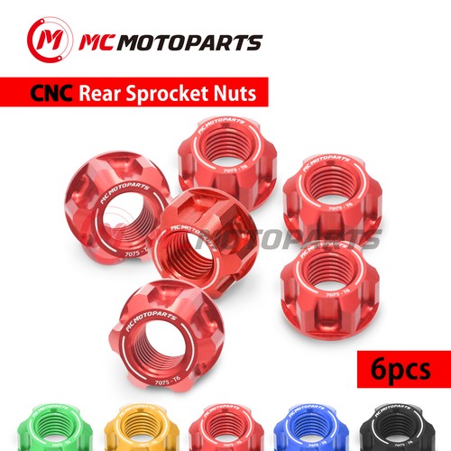 Spoke6 red rear sprocket - red,