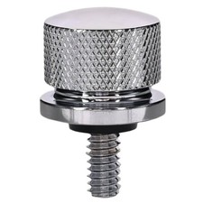 1x VIS DE FIXATION SELLE CHROMEE pour Harley Custom Chopper Bobber Cafe Racer