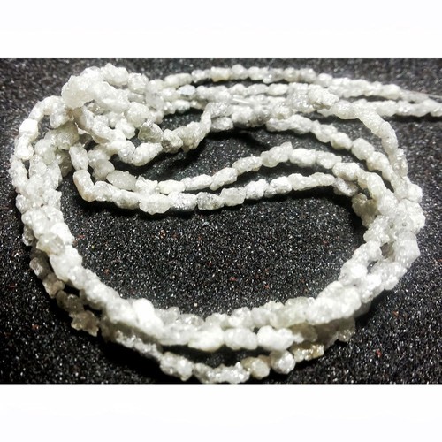 Perles brutes grises blanches - perles,