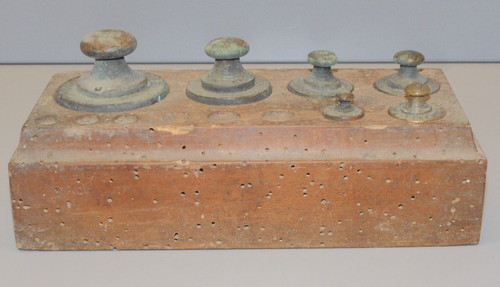 Ancienne boite poids - -ancienne, pour