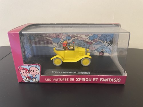 Miniature voiture spirou - miniature,