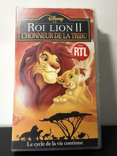 Disney cassette vhs roi - disney,