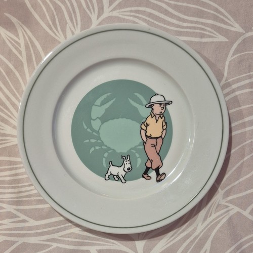 Assiette porcelaine décor - en,