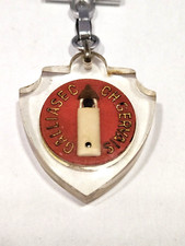 KEYRING - Bourbon GALLISEC Ch. GERVAIS Vintage Bottle Milk Powder 1960s