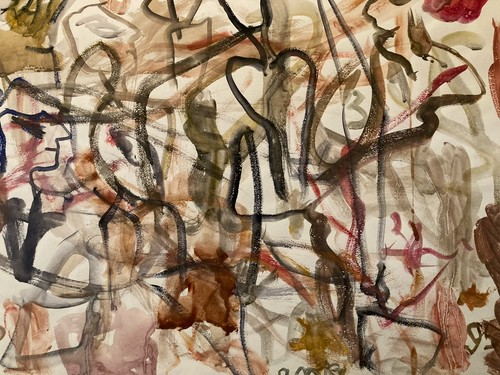 Painting peinture abstraction - painting,