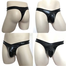 Hommes T-Back G-String Faux