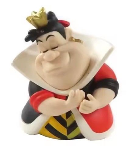 Figurine reine cœur alice - cœur,