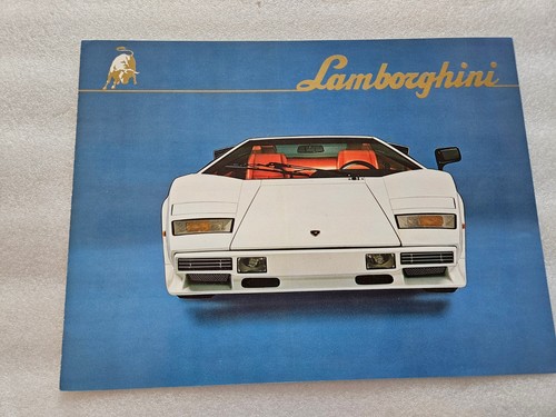 1983 brochure lamborghini - 1983,