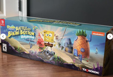RARE SpongeBob Battle Bikini Bottom Rehydrated FUN Edition Nintendo Switch NE