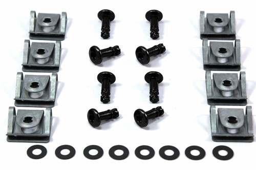 Noir 17mm dzus - , attaches