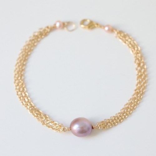 Bracelet perle eau douce - bracelet, d'eau