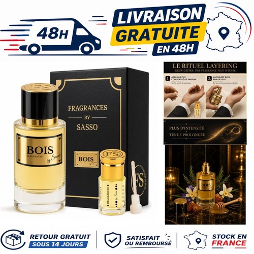 Coffret parfum homme bois - parfum,