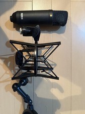 Microphone à condensateur Rode NT1 noir avec support d'occasion audio de...