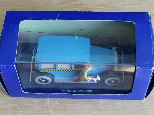 Tintin amérique taxi - tintin,
