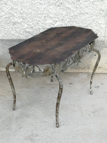 Ancienne table basse - , fer