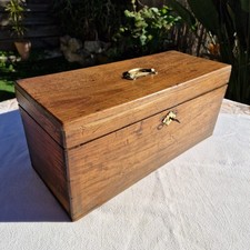 Malle Petit Coffre Ancien Bois