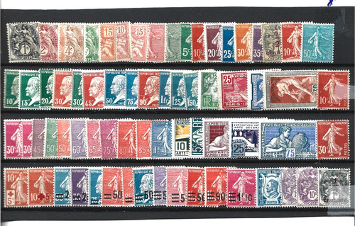 Lot timbres france neufs - lot,