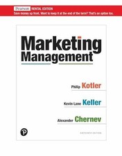 Marketing Management [RENTAL - Paperback, by Kotler Philip; Keller - Very Good