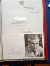Autographe, en parfait état