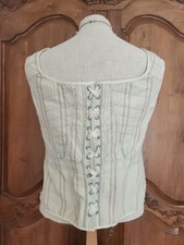Vintage RALPH LAUREN Blue Label Collection Corset Camisole Blouse Top