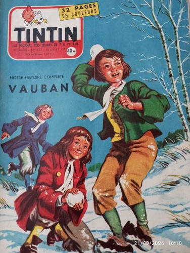Journal tintin année - de, 10°