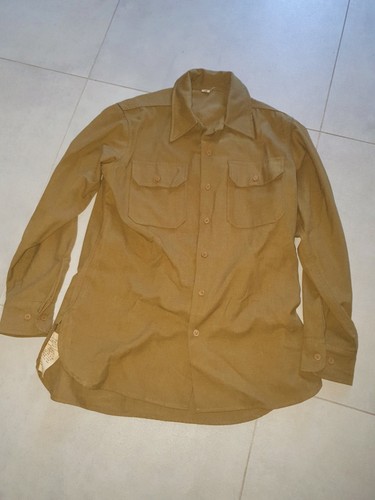 Reproduction chemise moutarde - reproduction,