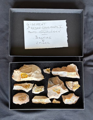 Proto magdalénien silex - proto-magdalénien,
