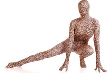 Lycra Spécifier Complètement Catsuit Combinaison Léopard