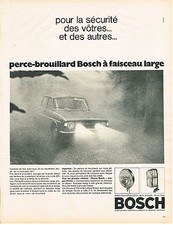 ADVERTISING ADVERTISING 024 1968 BOSCH fog lights