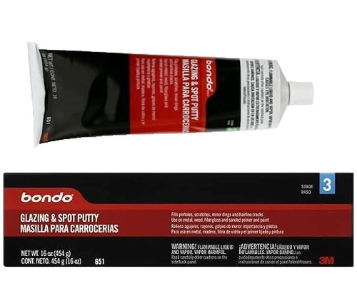 651 bondo glazing spot - 651, &