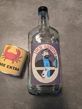 tintin and snowy open can + bottle of Captain Haddock le cr