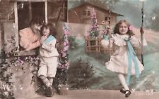 CP MOM WINDOW LITTLE GIRL BOY PLAY SWING RPH - 24023