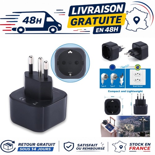 Adaptateur prise europe - prise,