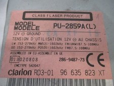 AUTORADIO SMEG RECEPTEUR