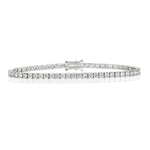 Bracelet tennis femme - femme, blanc