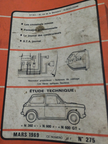 Revue technique automobile rta - automobile,