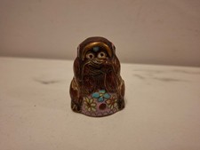 Petit singe émail cloisonné